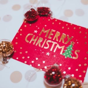 Christmas gift card